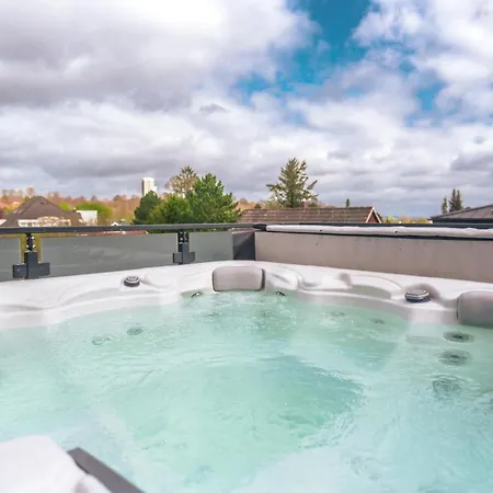 Daire Heaven House Penthousewohnung Sterngucker Mit Whirlpool